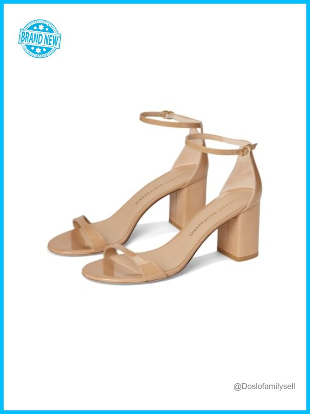 Leather Ankle Strap Block Heel Sandals Formal Dress Shoes